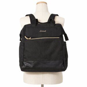 LOVEVOOK Black Laptop Backpack for Women, Travel & Work Bag